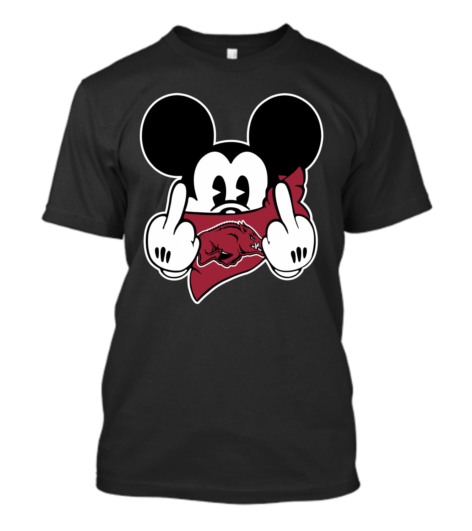 Arkansas Razorbacks Disney Character T-Shirt
