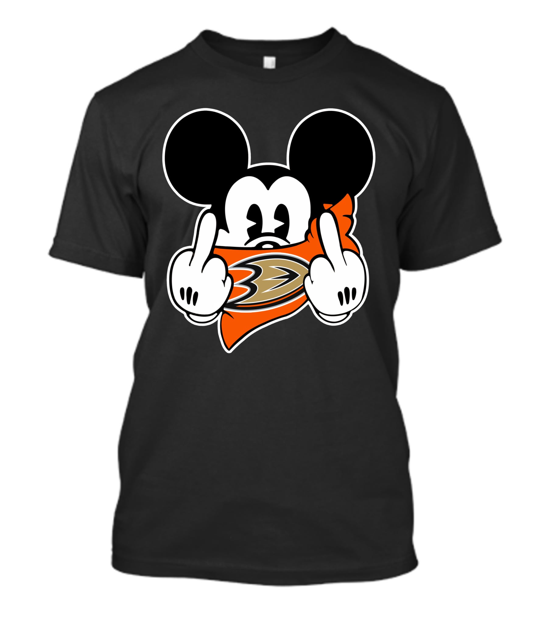 Anaheim Ducks Mickey Mouse Fusion T-Shirt