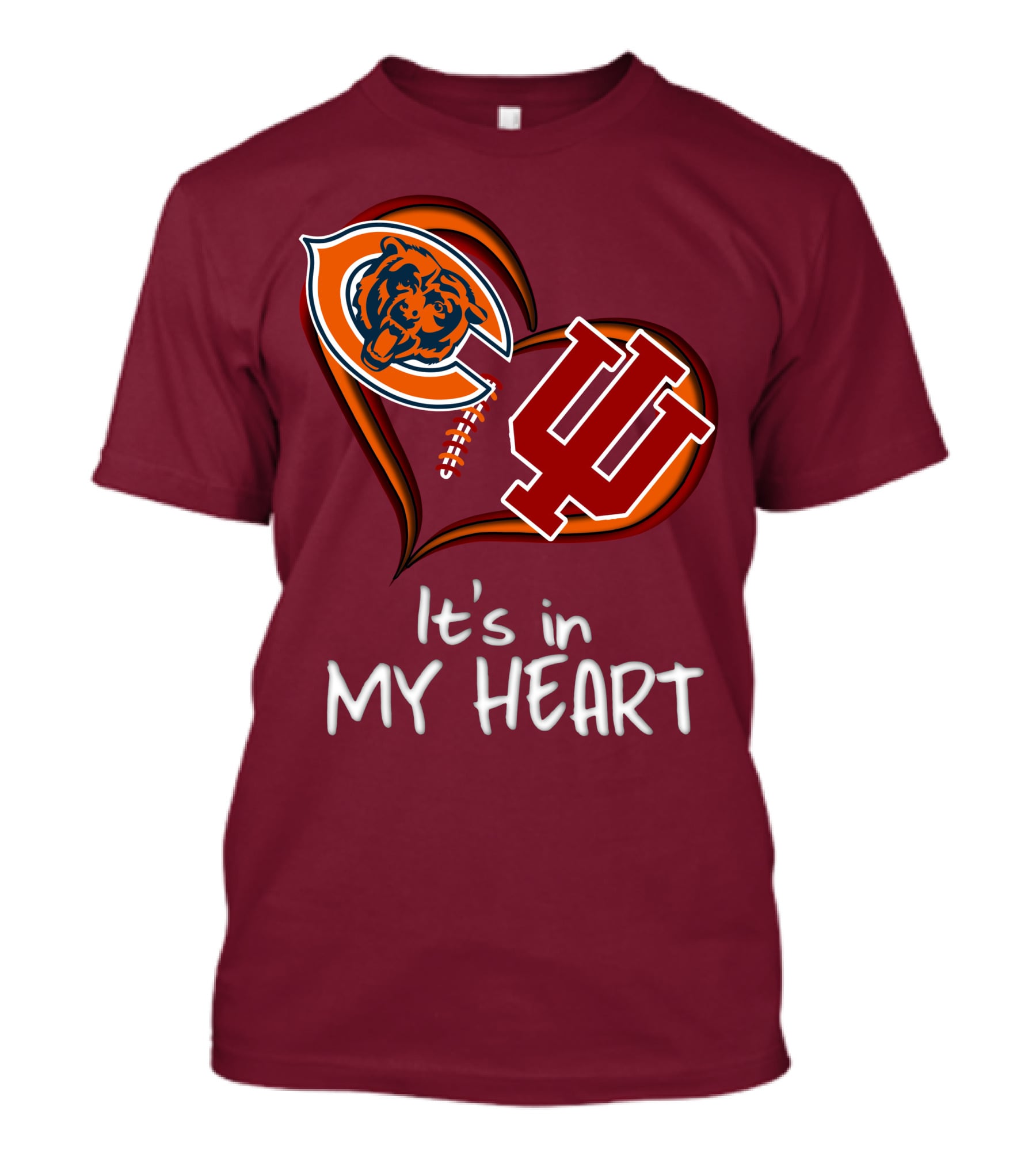 Bears Hoosiers It's In My Heart T-Shirt