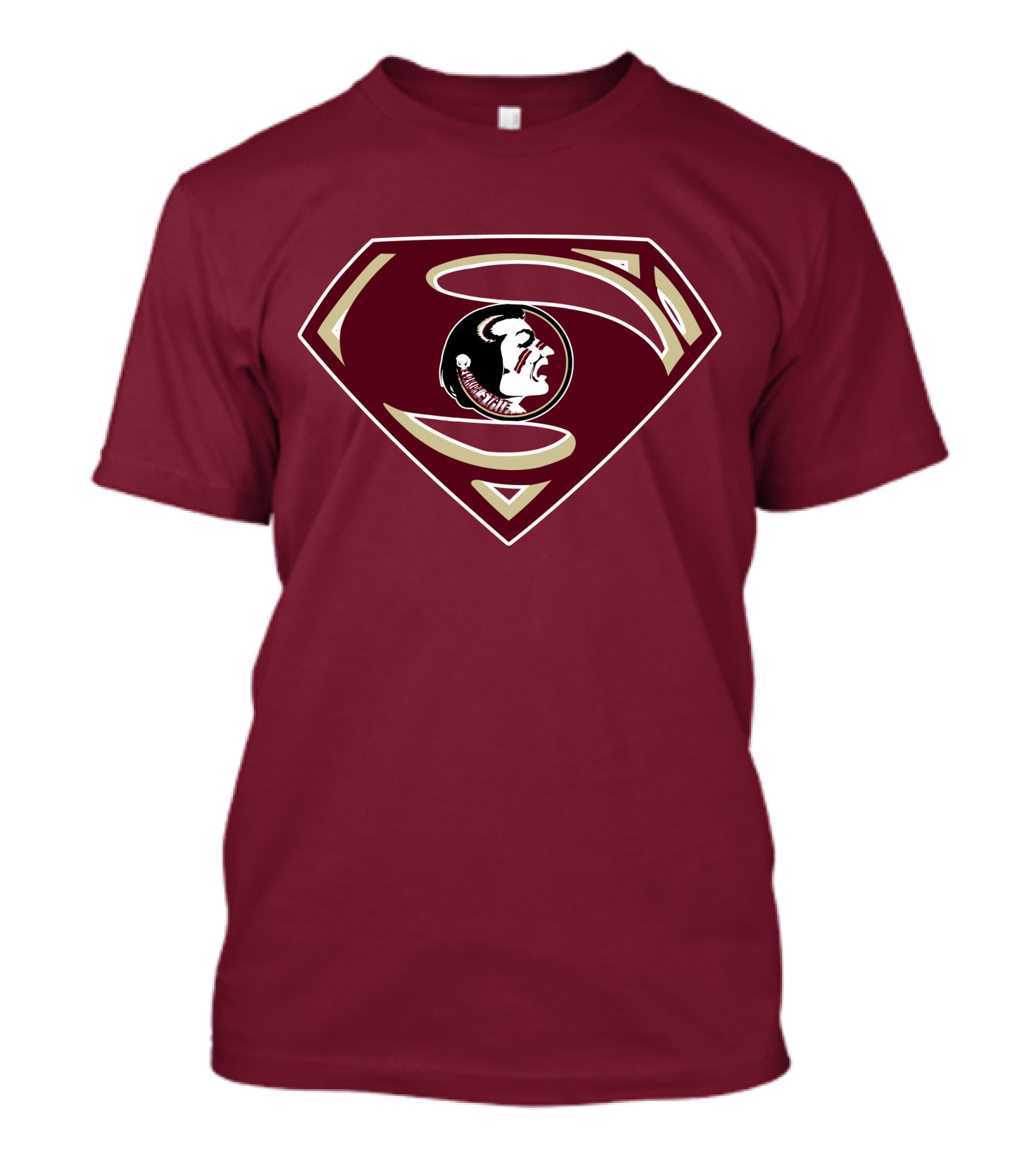 Seminoles Superman Logo Mashup With Florida State T-Shirt
