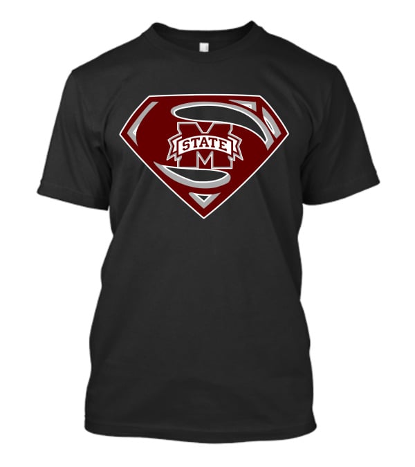 Superman M State Logo With Shield T-Shirt