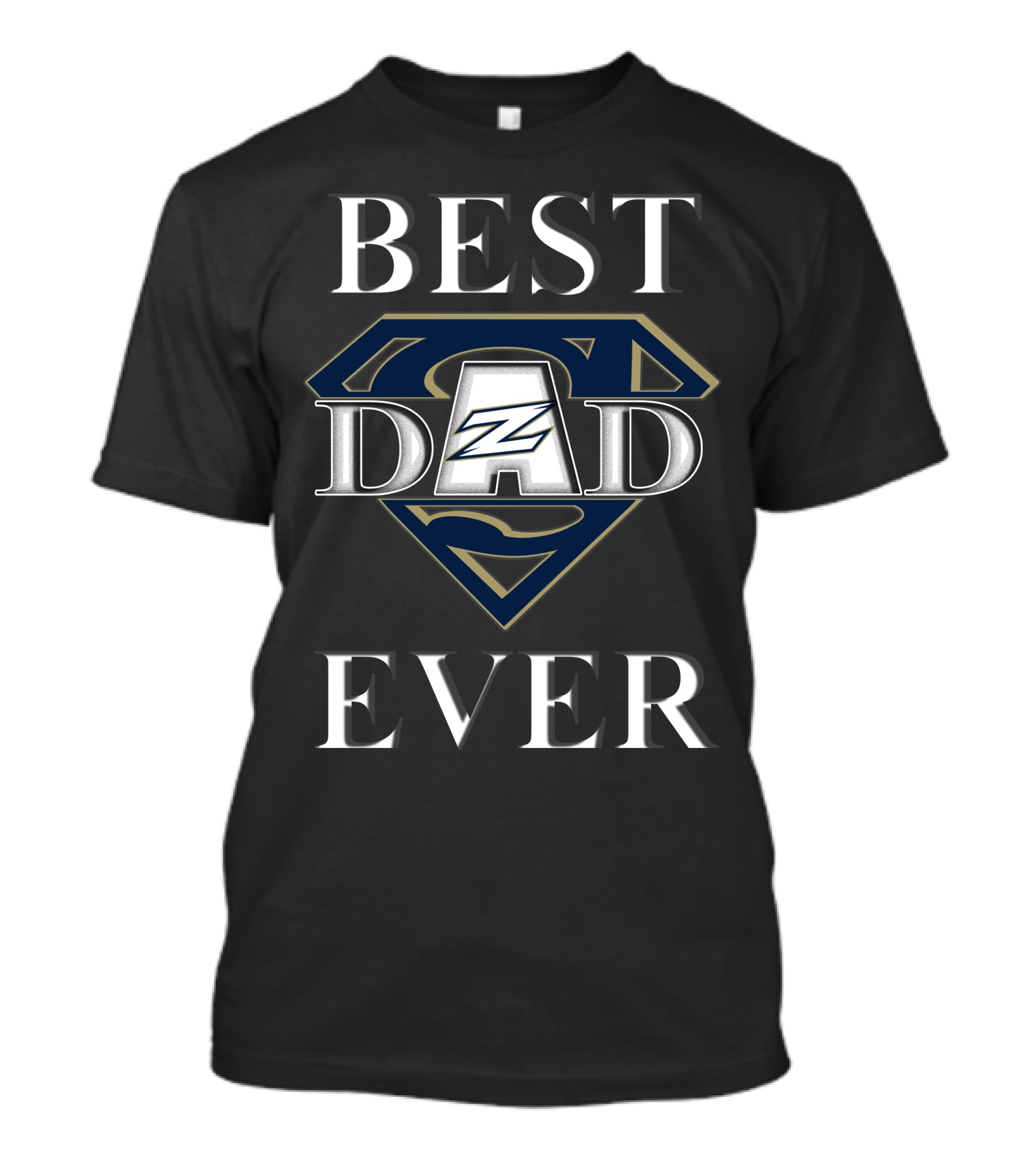 Akron Zips Best Dad Ever Superman T-Shirt