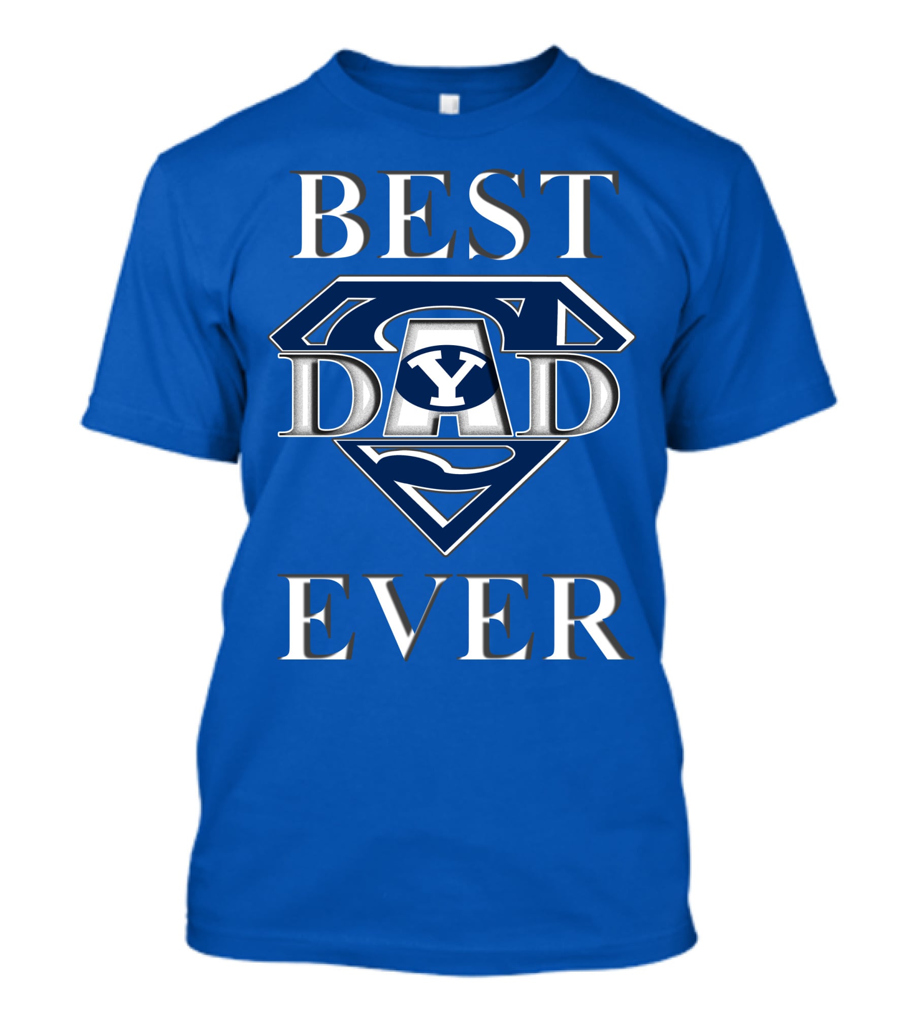 BYU Cougars Best Dad Ever Super Dad T-Shirt