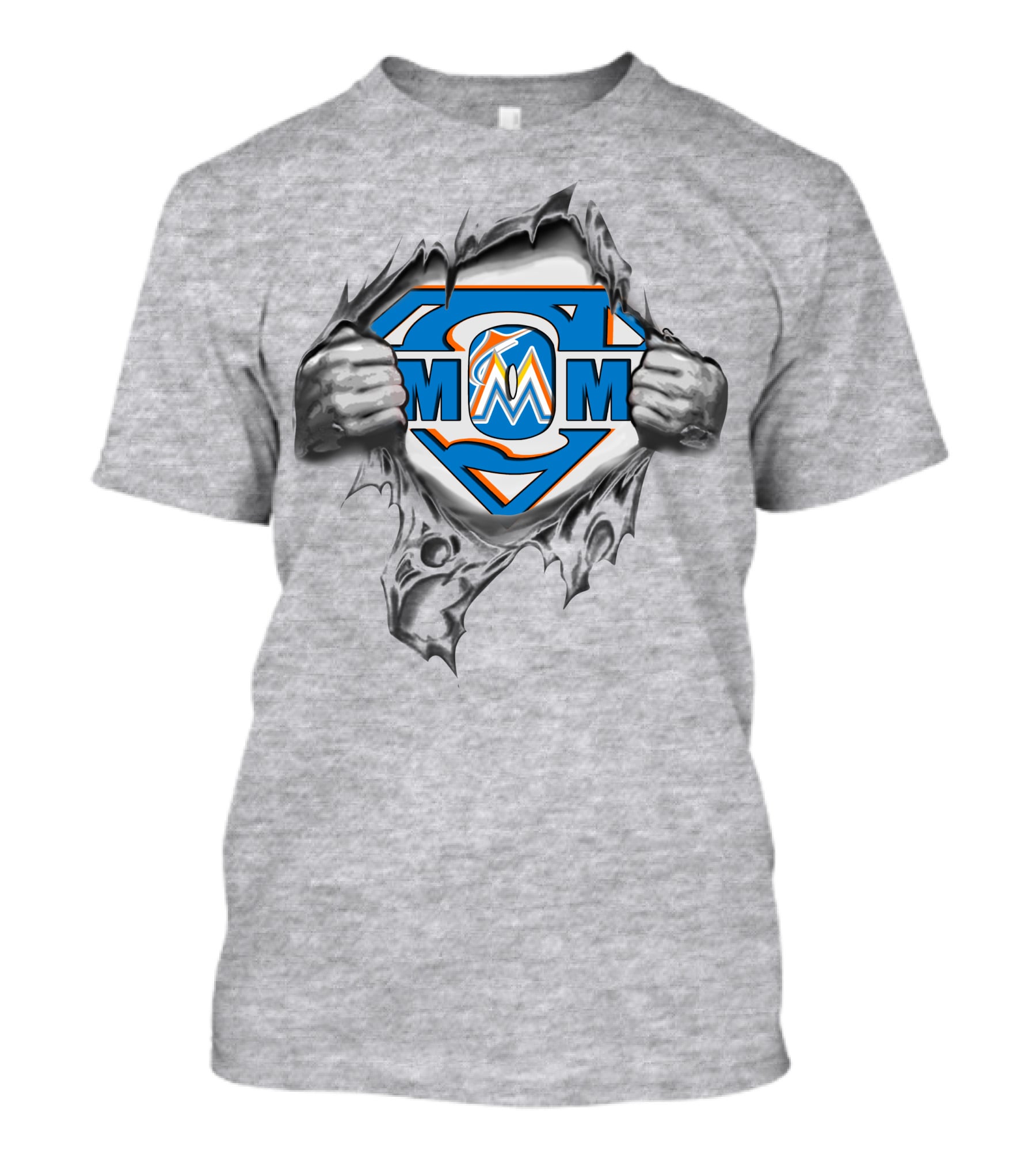 Miami Marlins Super Hero T-Shirt