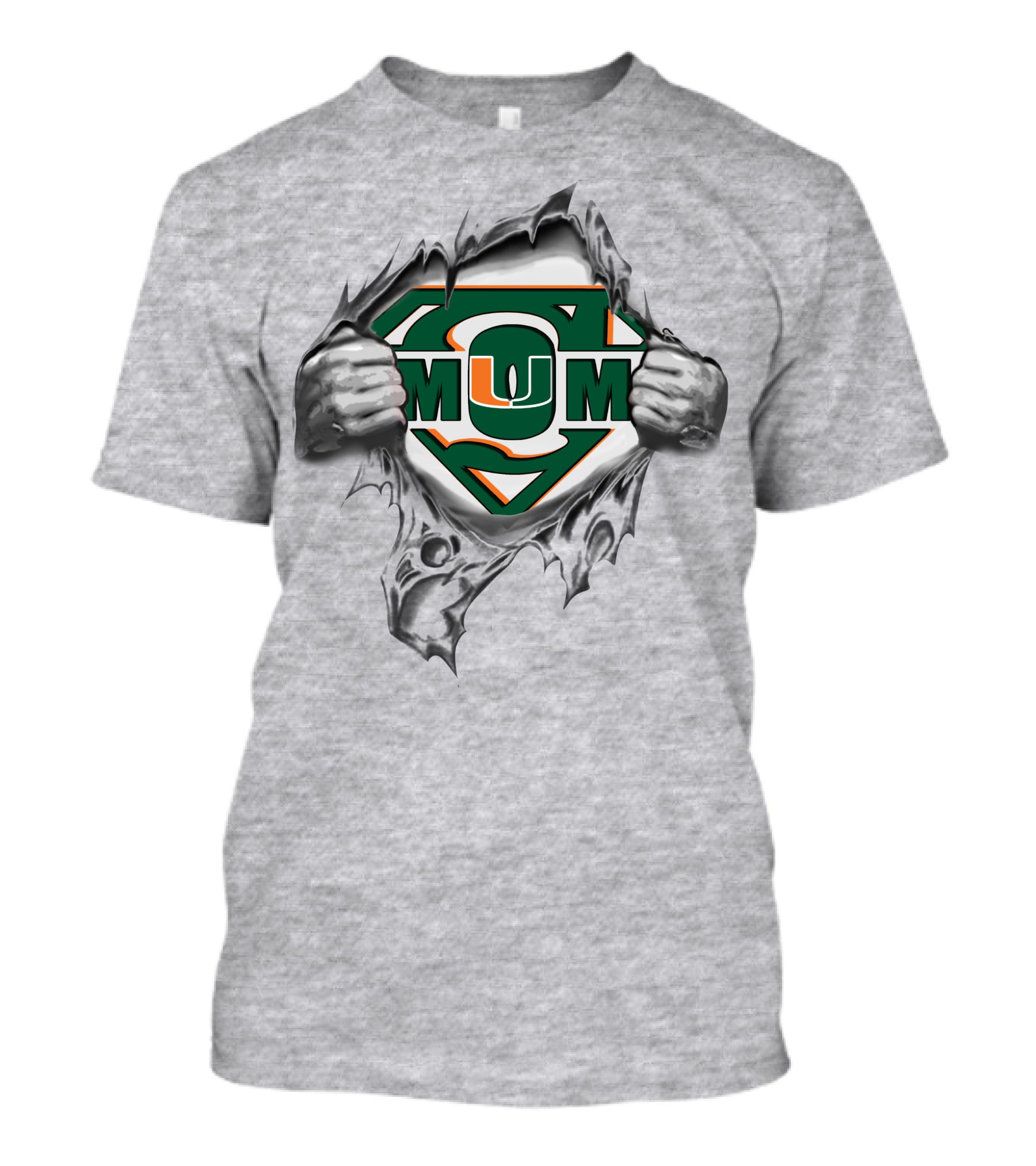 Miami Hurricanes Super Mom T-Shirt