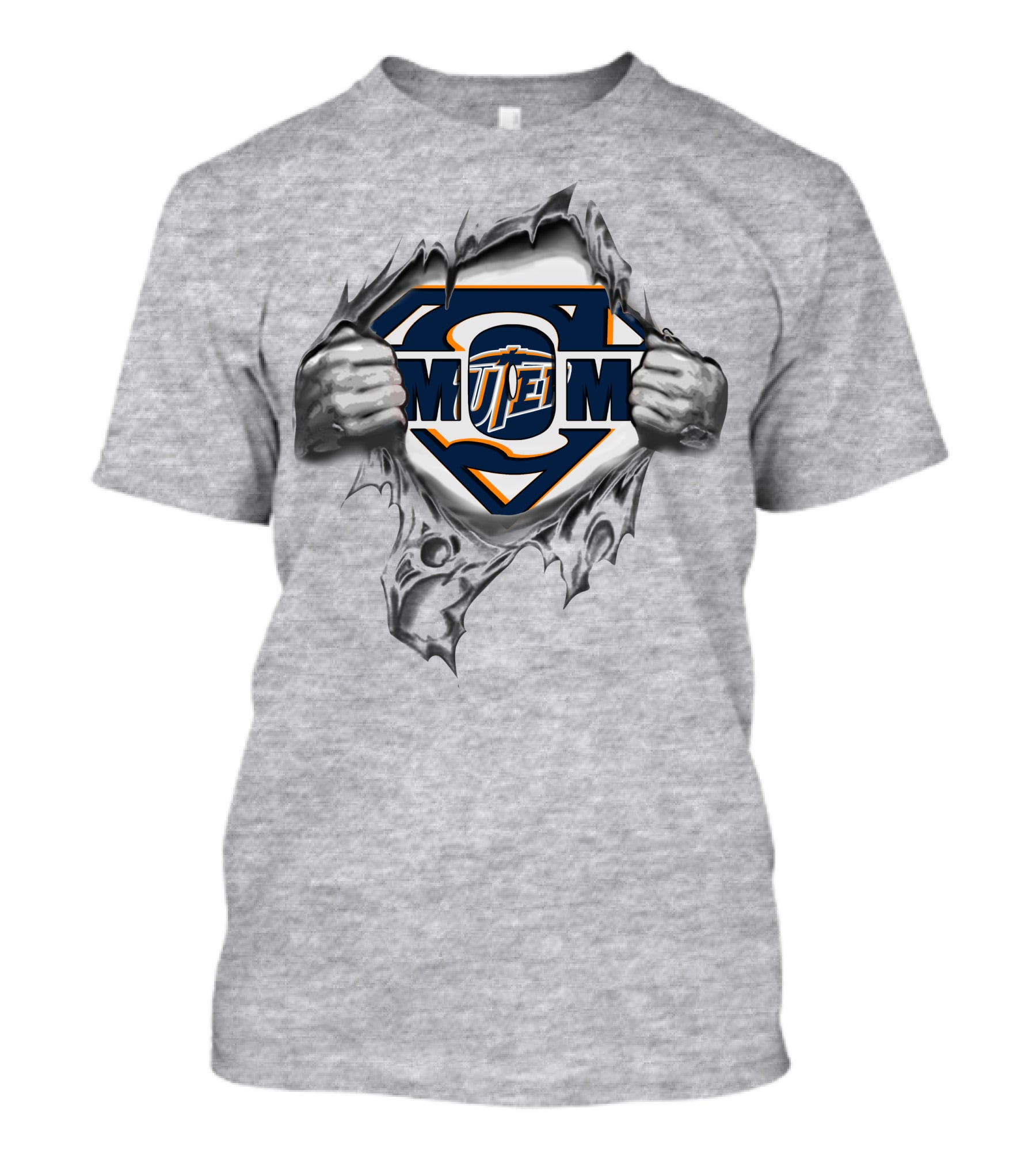 UTEP Miners M Super Logo Tear T-Shirt