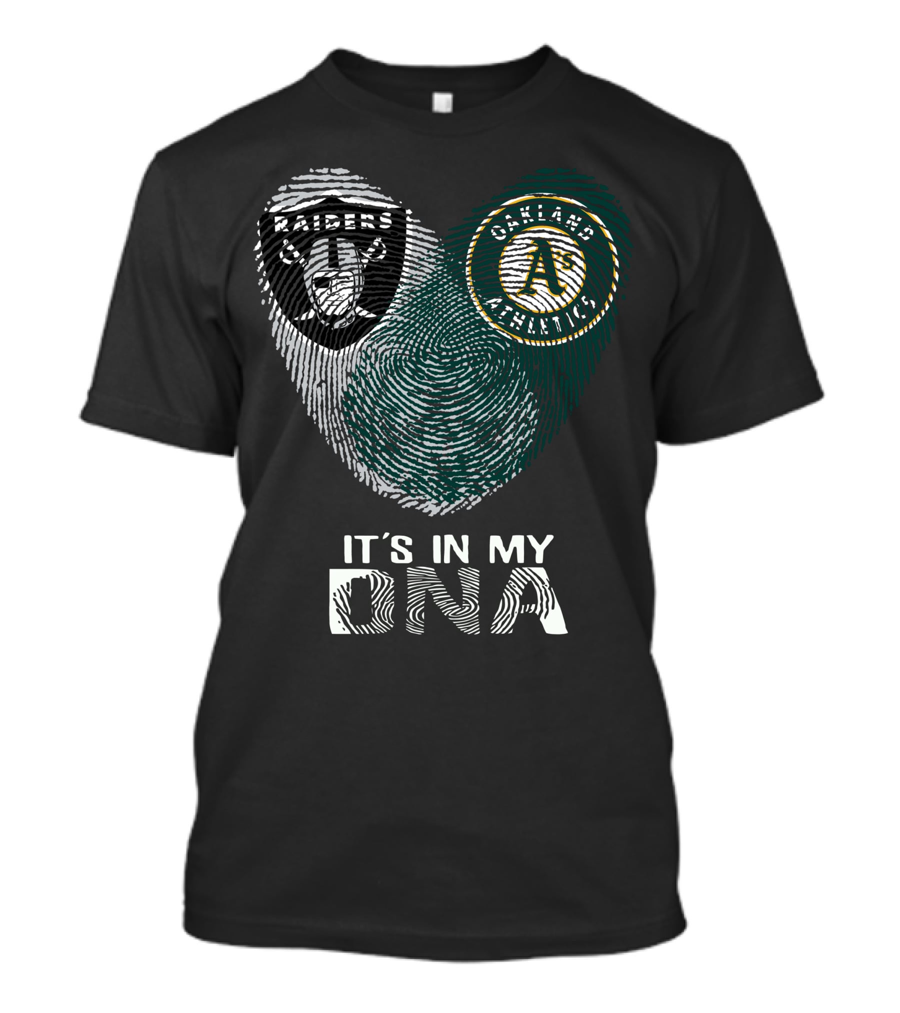 Raiders Oakland Athletics It's In My DNA T-Shirt