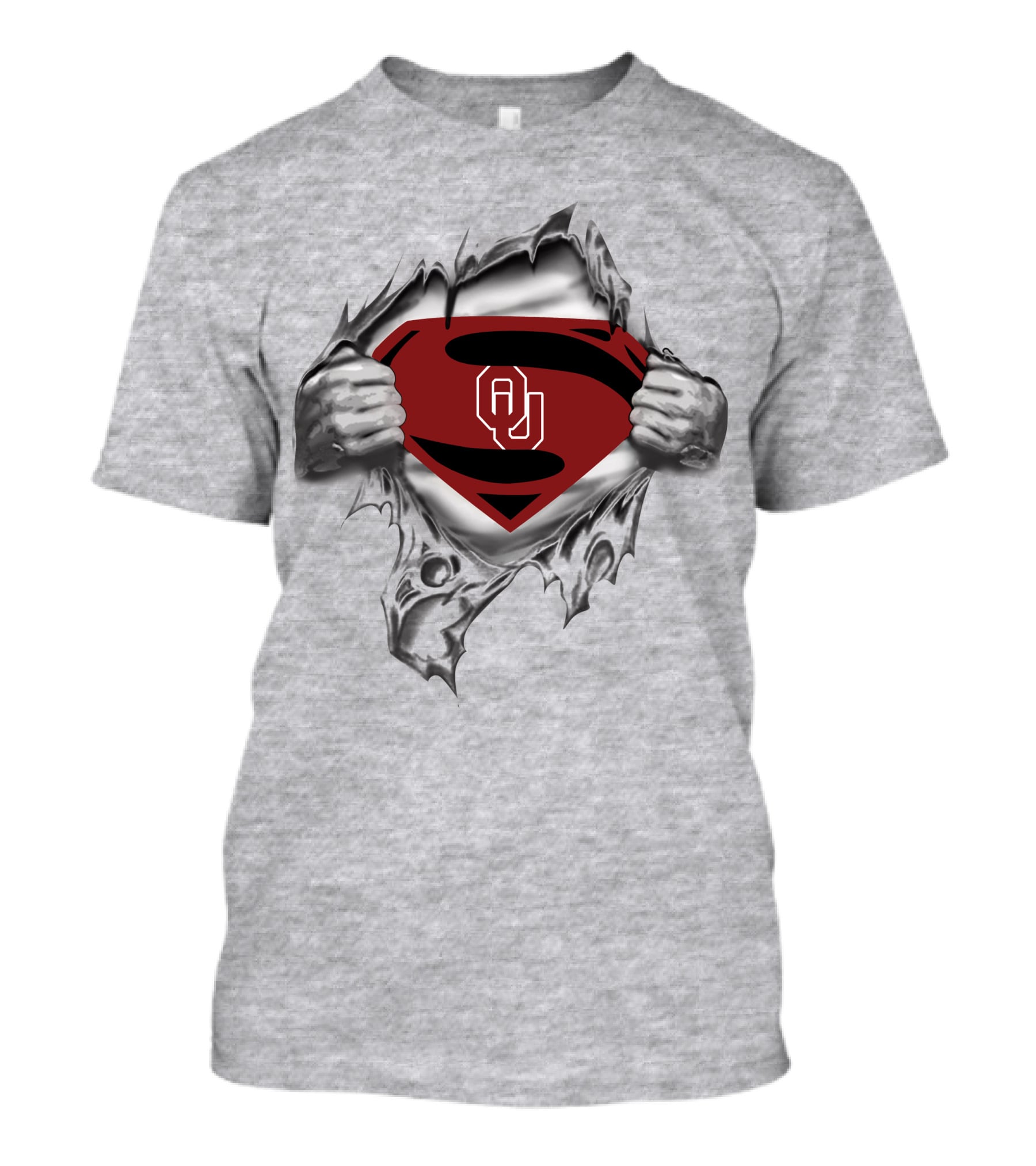 OU Sooners Superman Logo Shirt Conceptual T-Shirt