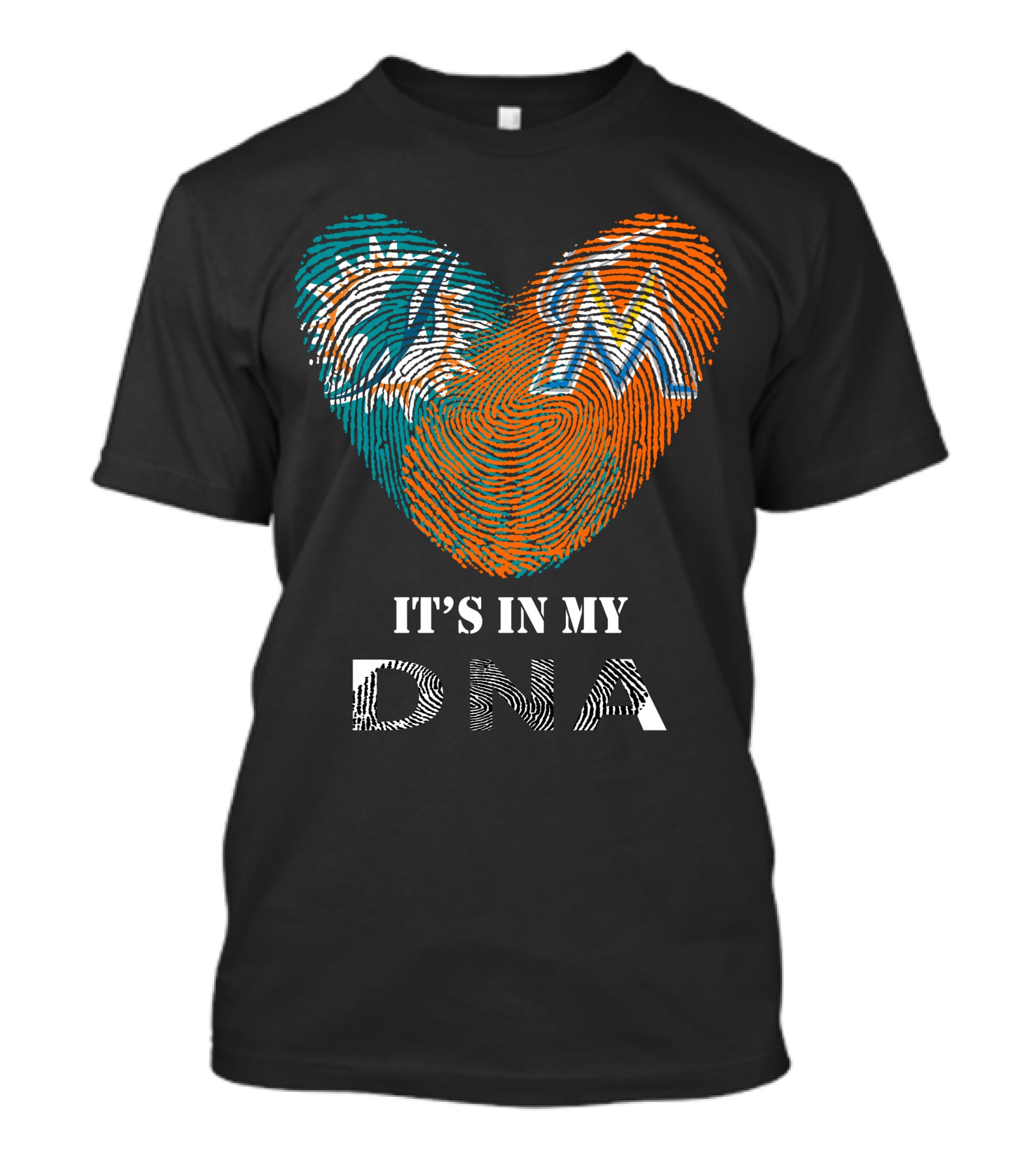 Miami Dolphins Marlins It's In My DNA T-Shirt