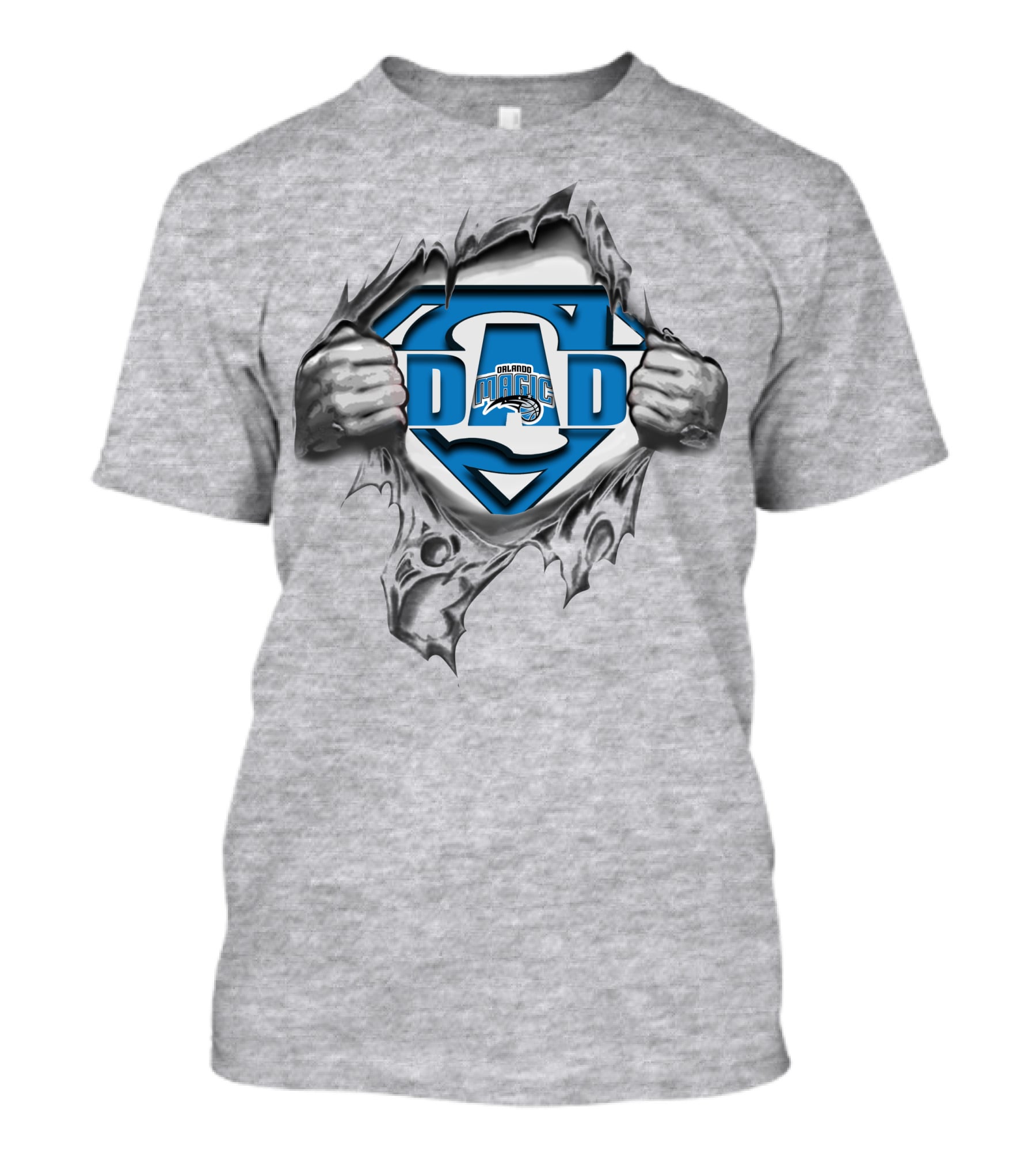 Orlando Magic Super Dad Hero T-Shirt