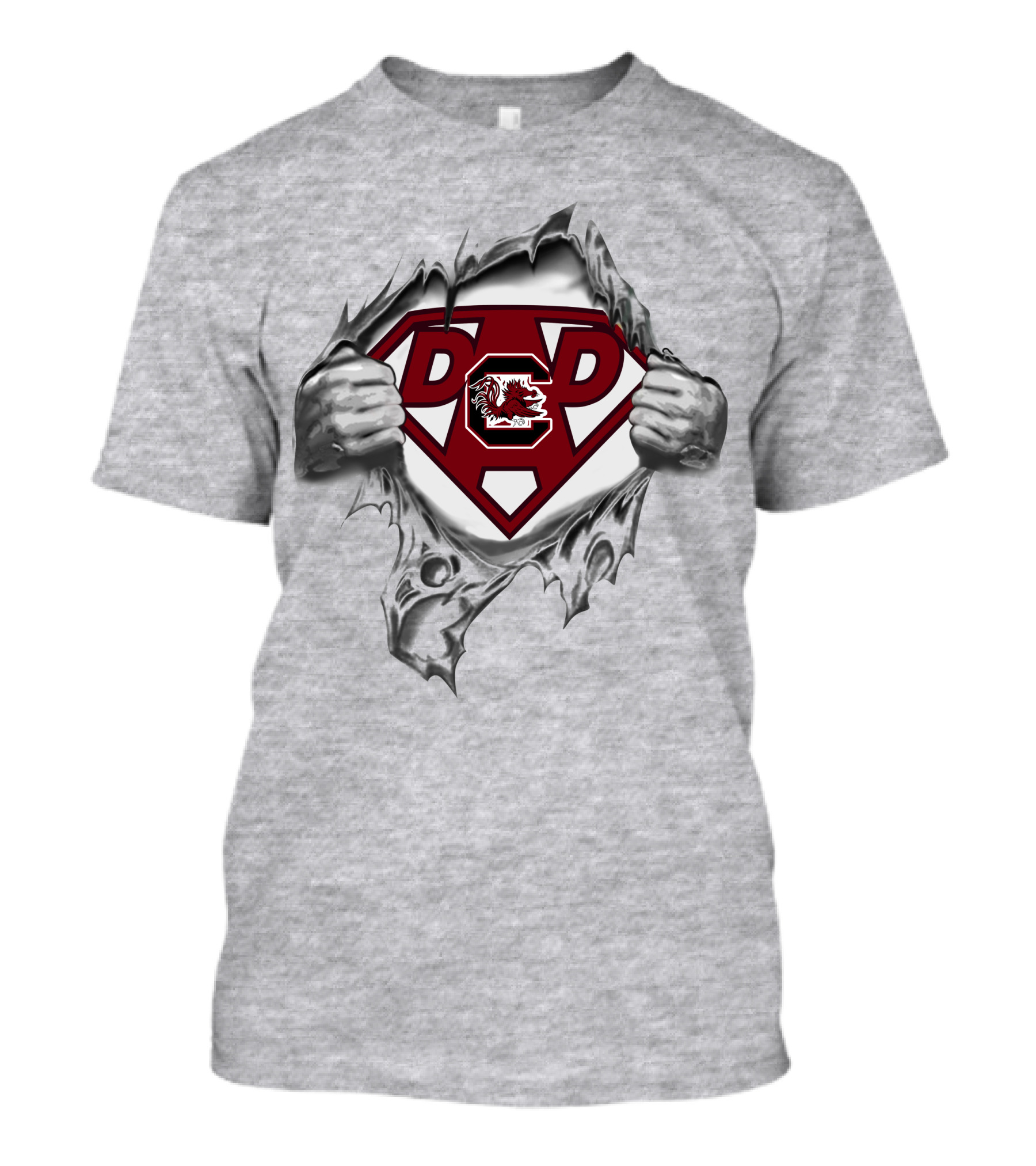 South Carolina Gamecocks Super Dad T-Shirt