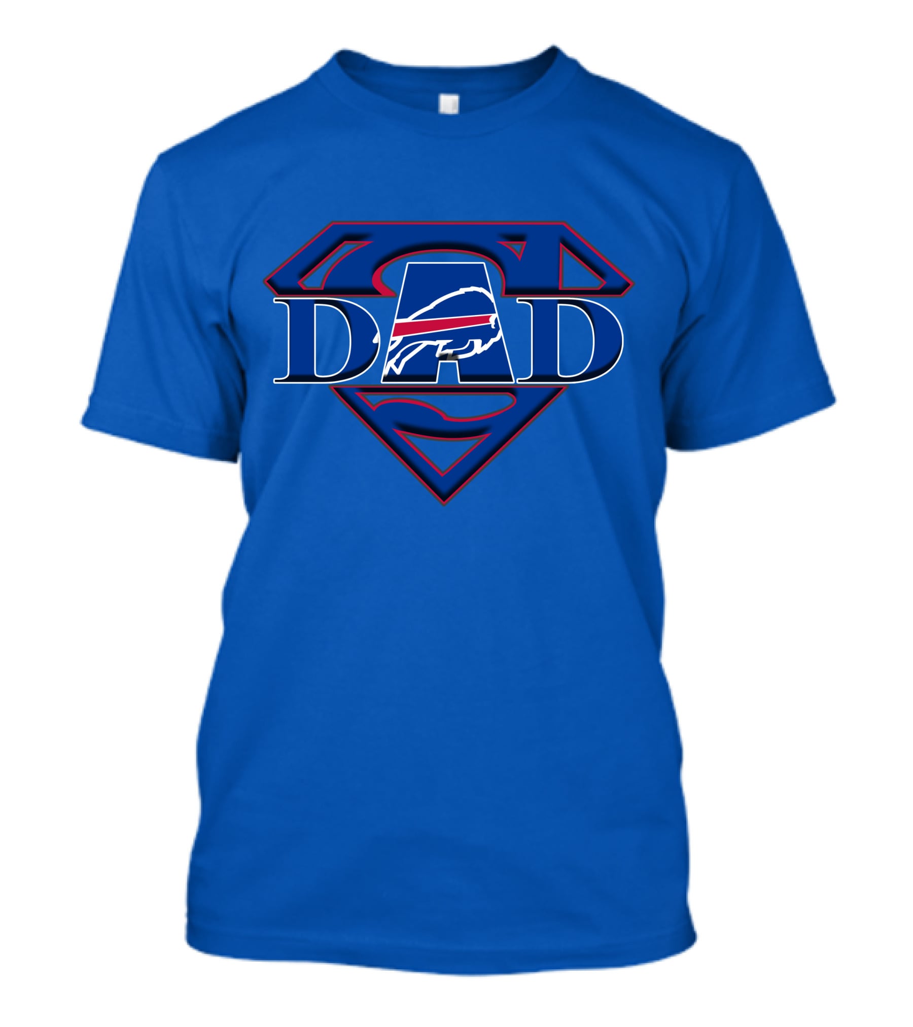 Bills Super Dad Superman Buffalo T-Shirt