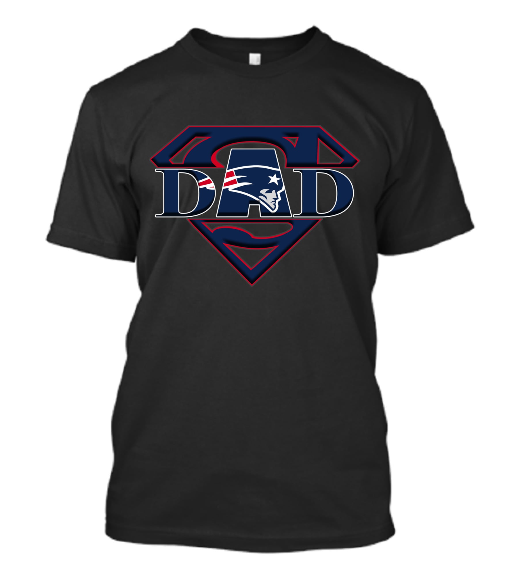 New England Patriots Super Dad Superman T-Shirt