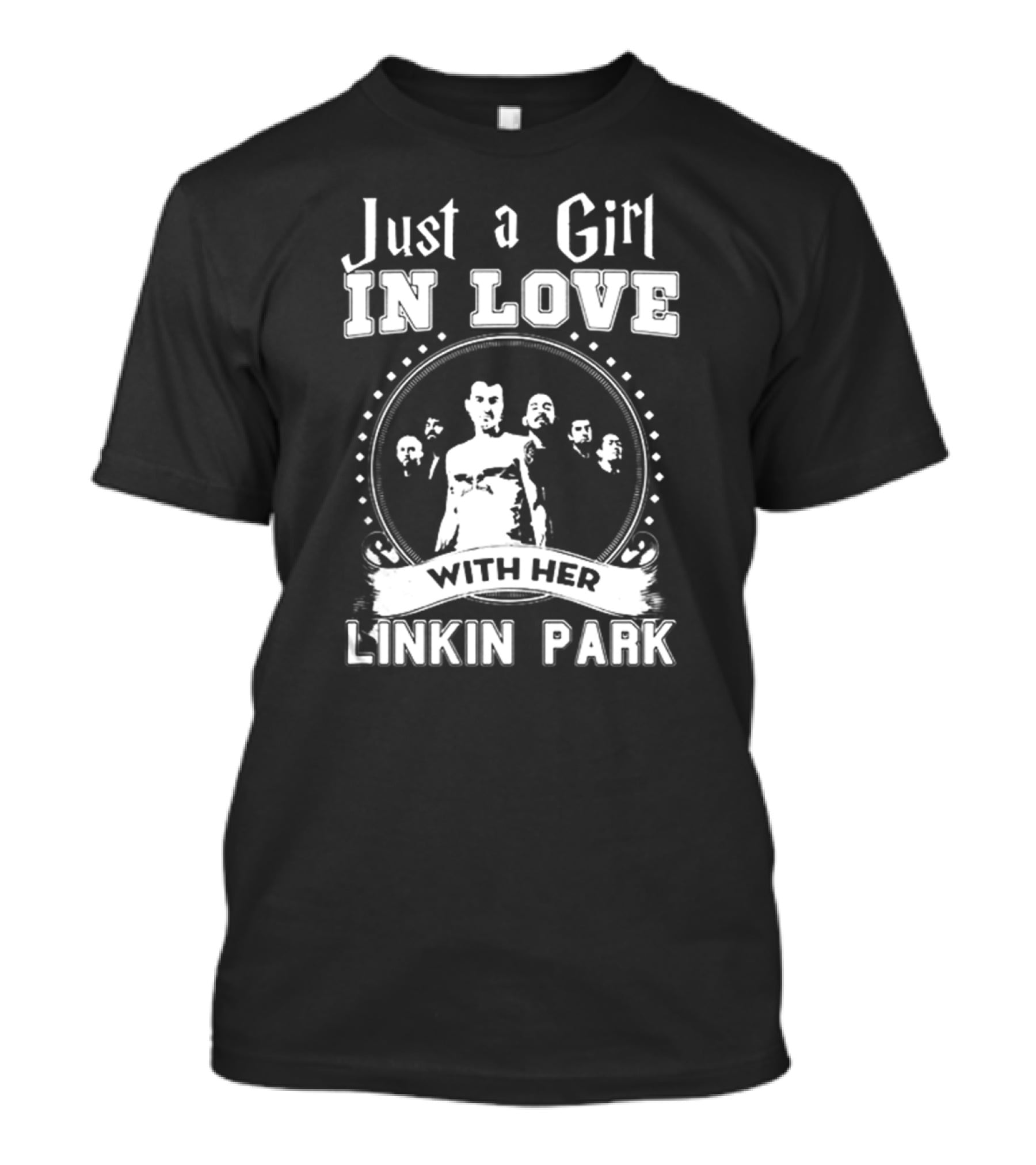 Just A Girl In Love With Her Linkin Park T-Shirt