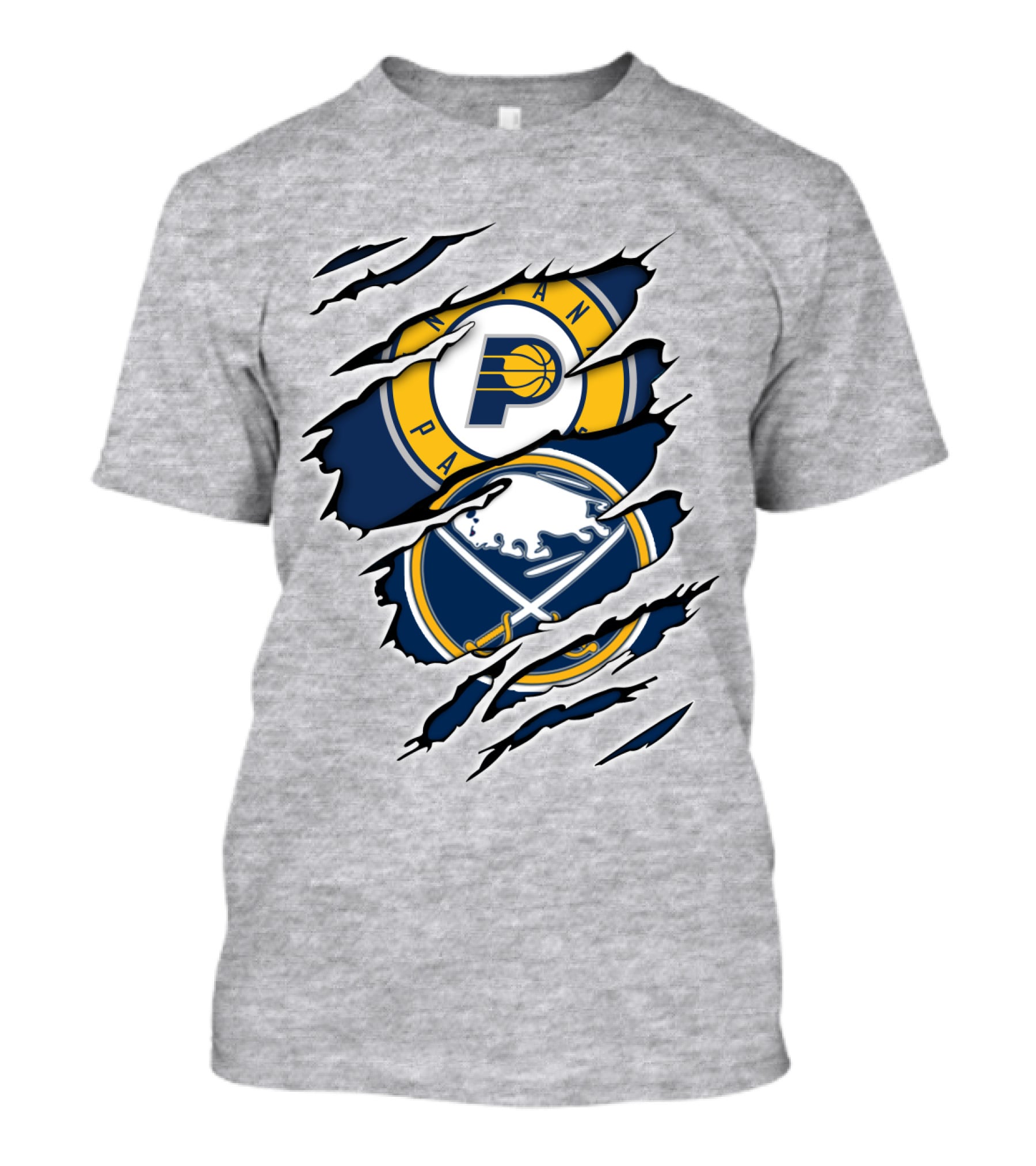 Indiana Pacers Buffalo Sabres Crossover T-Shirt