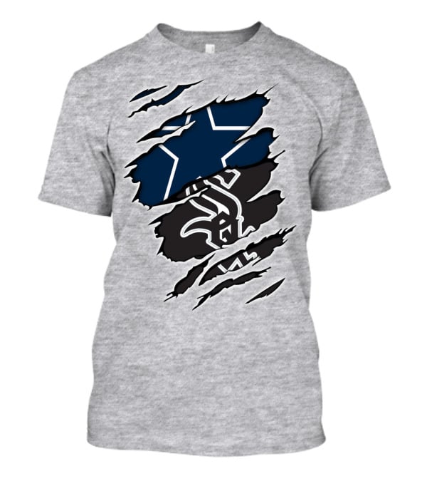 Cowboys White Sox Cowboys Fan Crossover T-Shirt