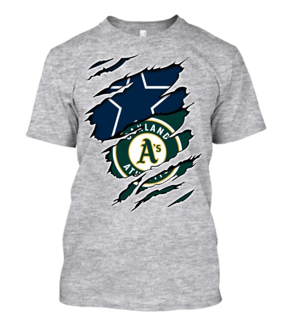 Oakland Athletics Cowboys Star Burst T-Shirt