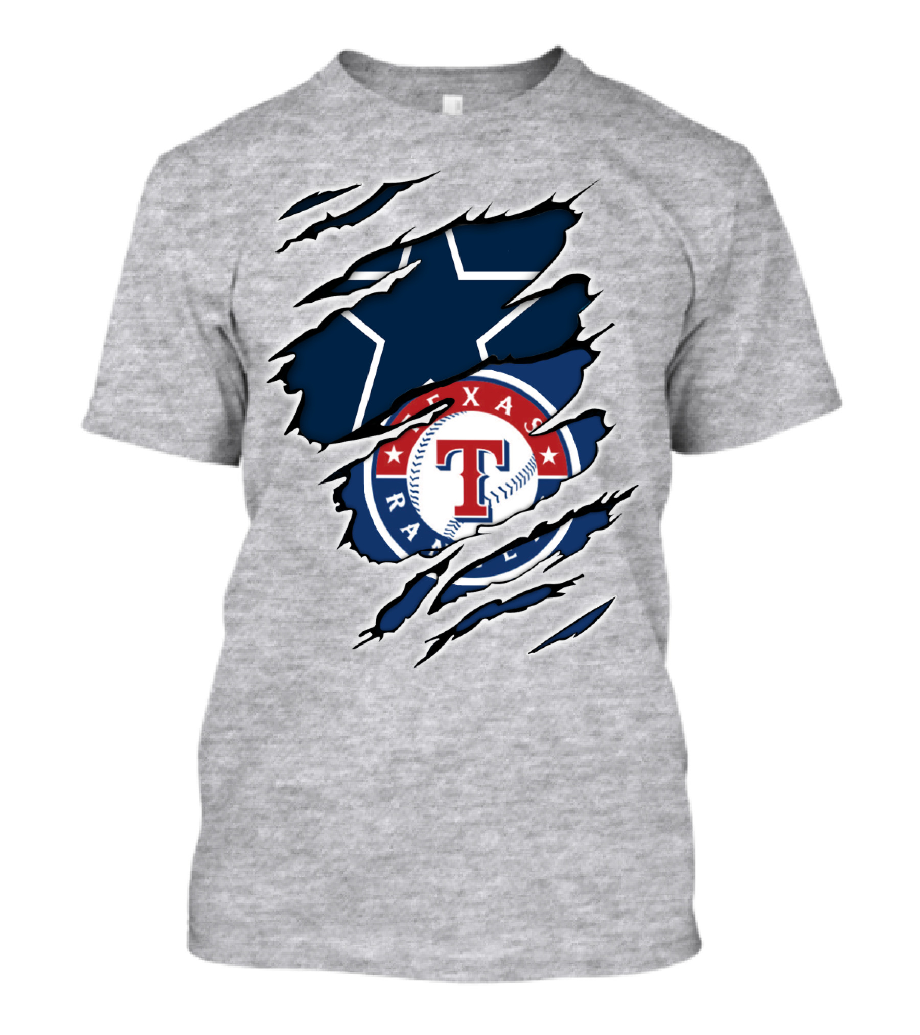 Dallas Cowboys Texas Rangers Fusion T-Shirt