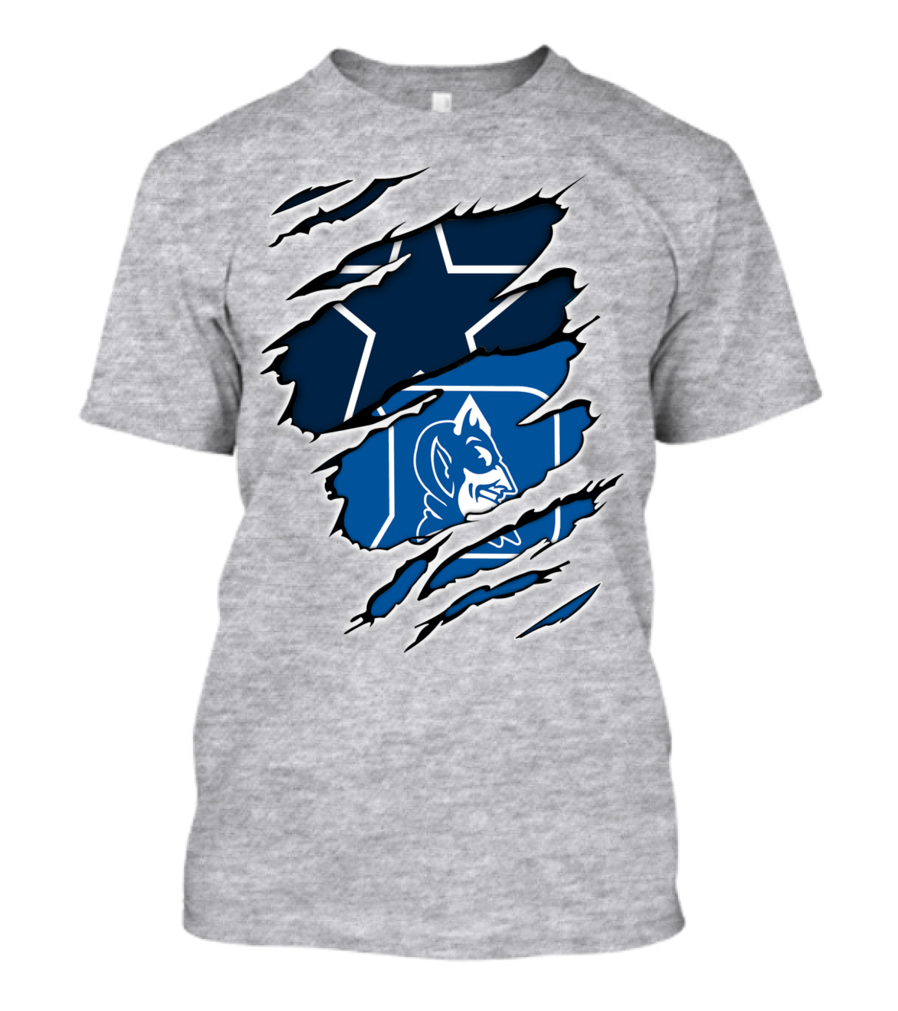 Cowboys Duke Blue Devil Rip T-Shirt
