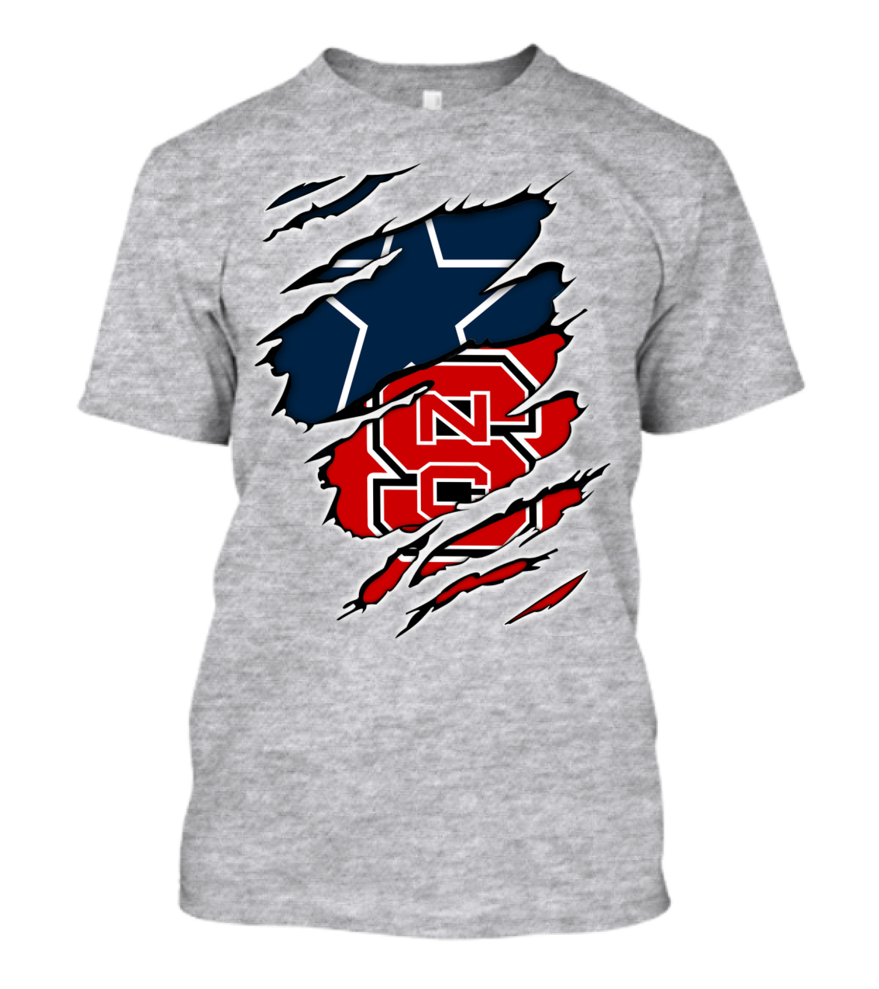 NC State Cowboys Logo With Star T-Shirt