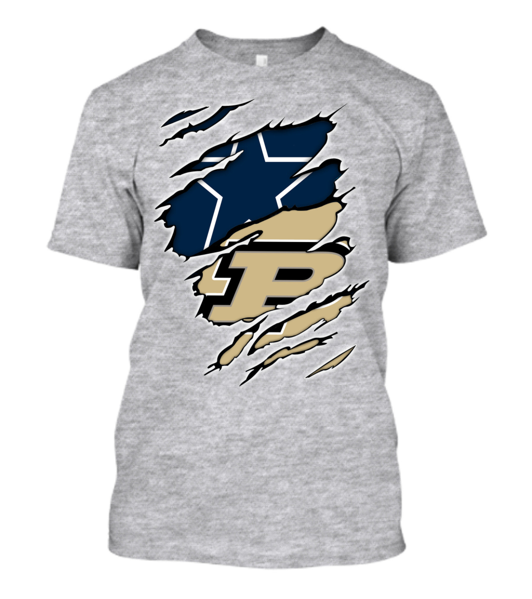 Cowboys Purdue Boilermakers Star T-Shirt