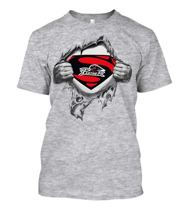 Augsburger Panther Superman Logo Mashup T-Shirt
