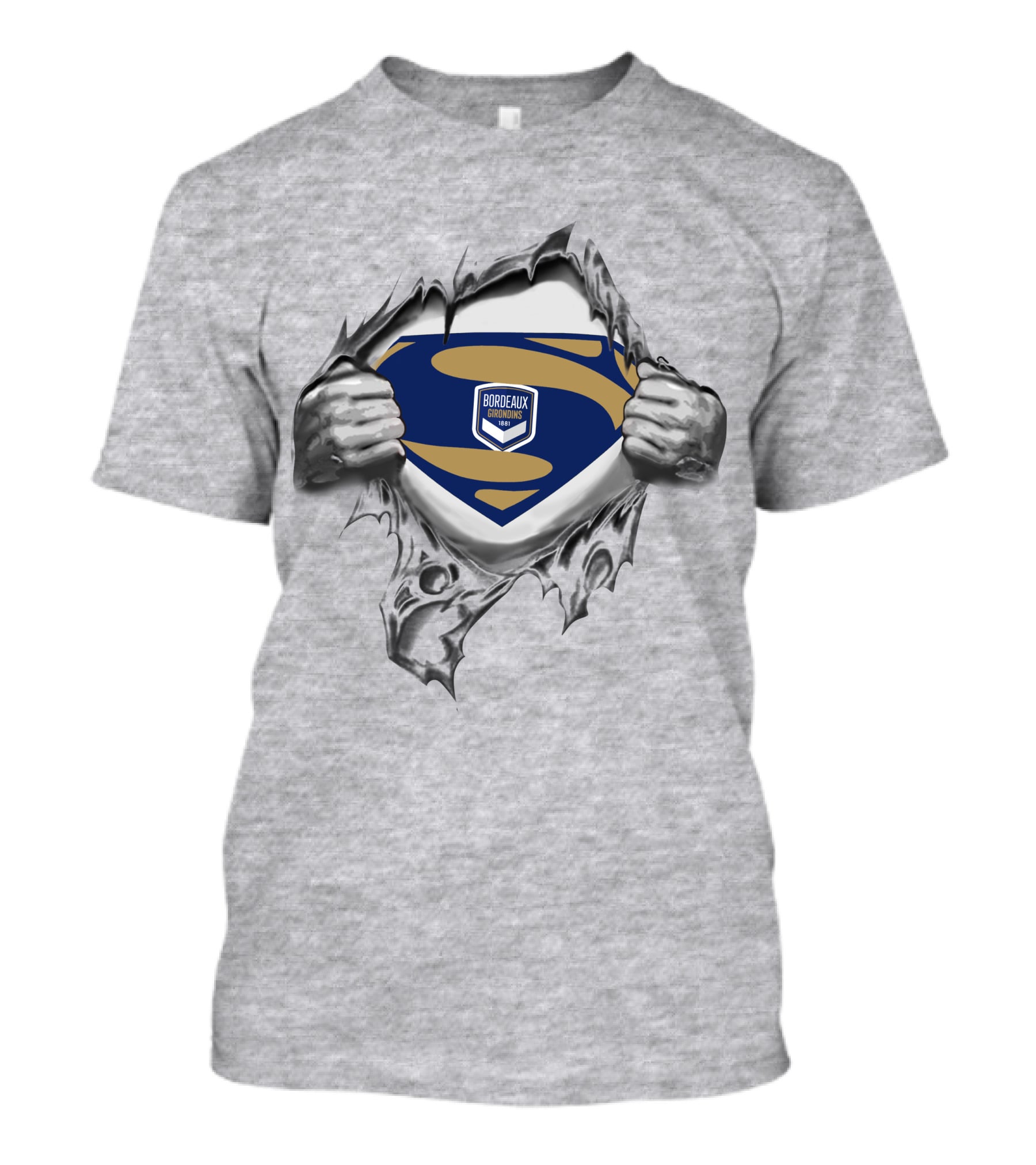 Bordeaux Girondins Superman Shield T-Shirt
