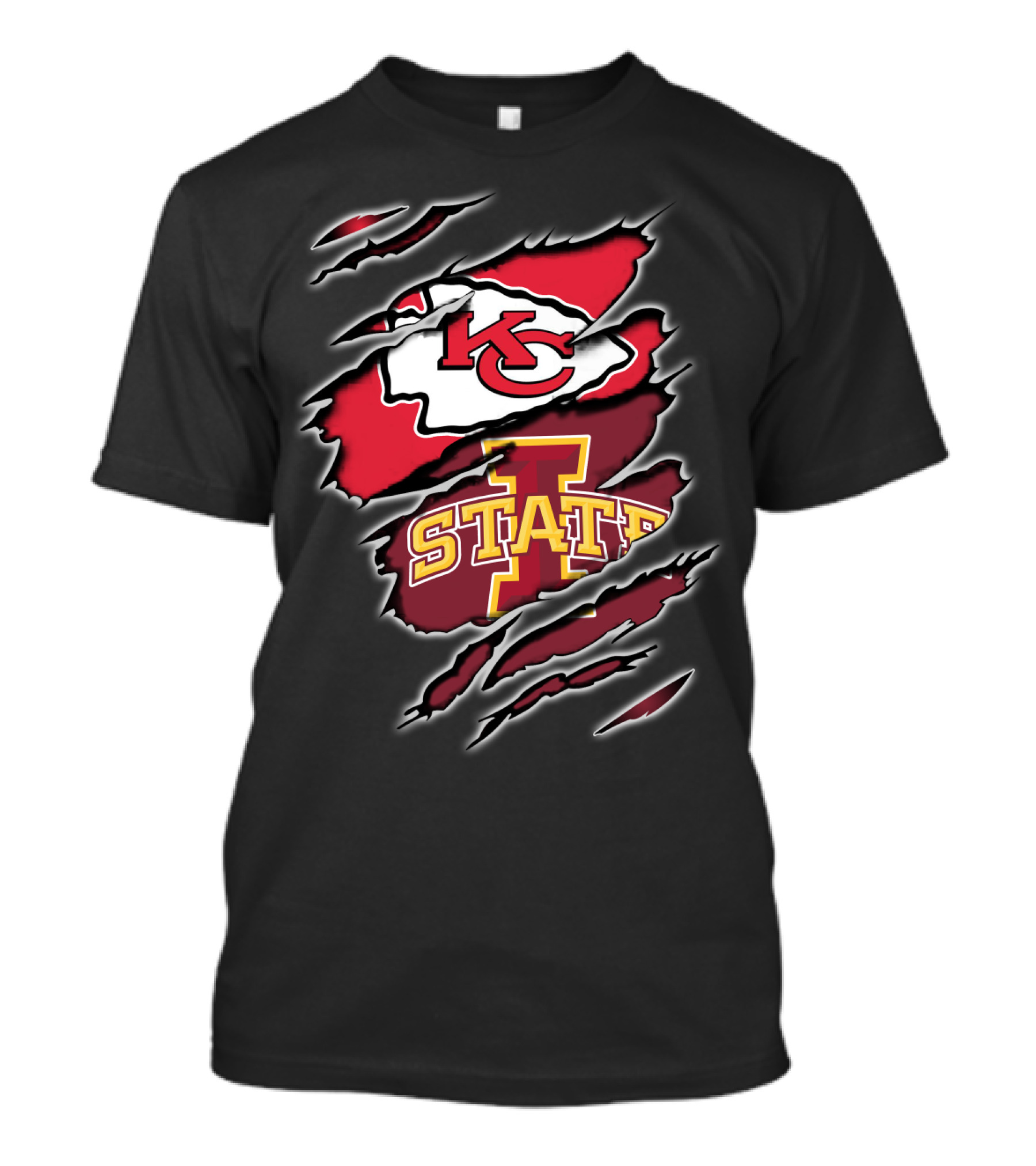 Kansas City Chiefs Iowa State Cyclones Fan Gear T-Shirt