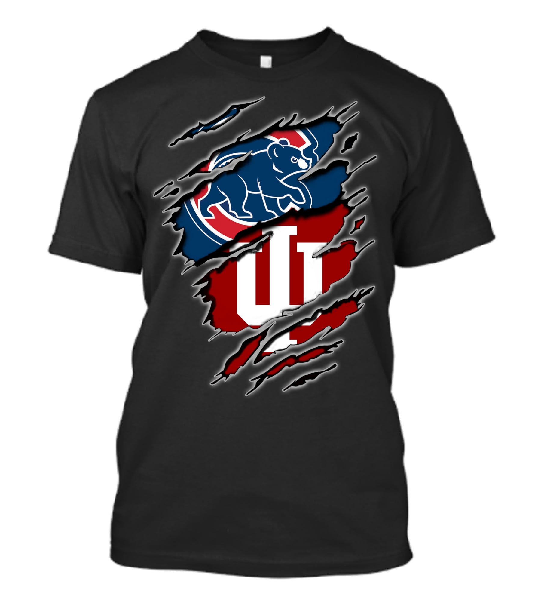 Cubs Hoosiers Crossover Fan T-Shirt