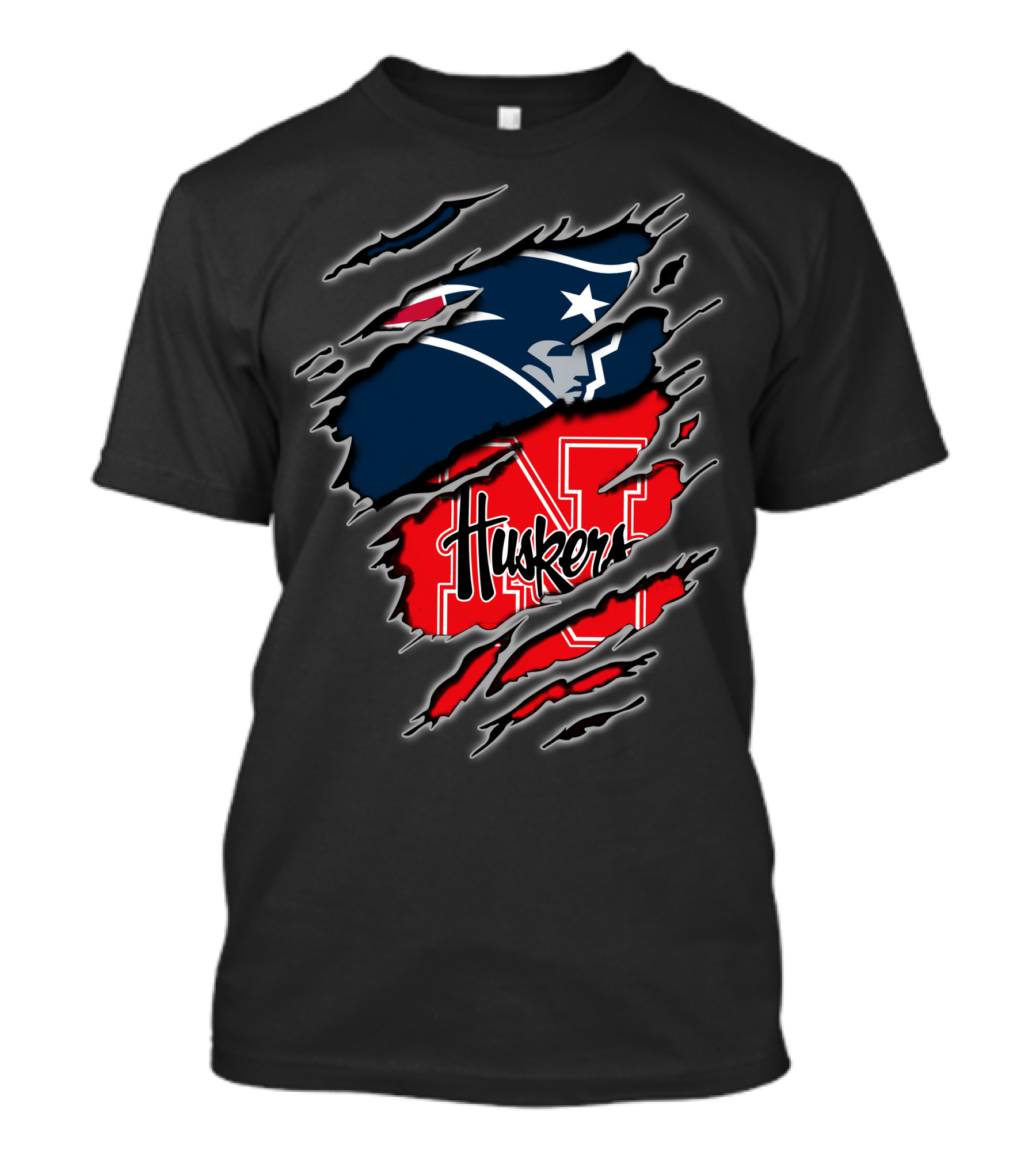 Patriots Huskers Fusion T-Shirt
