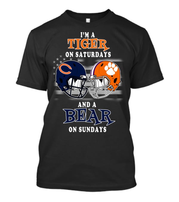 I'm A Tiger On Saturdays And A Bear On Sundays T-Shirt
