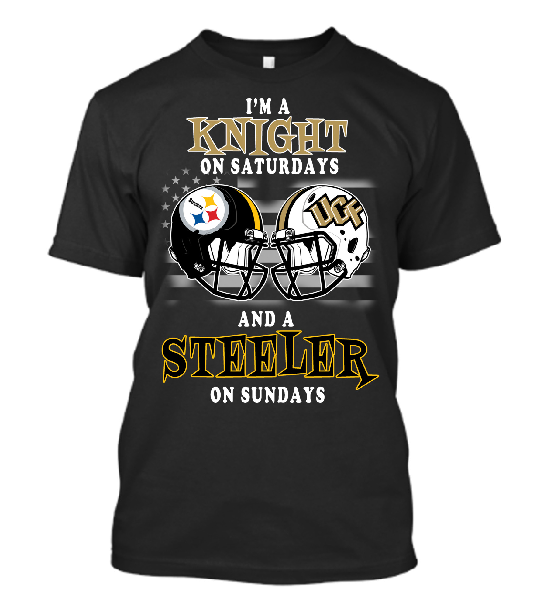 I'm A Knight On Saturdays And A Steeler On Sundays T-Shirt