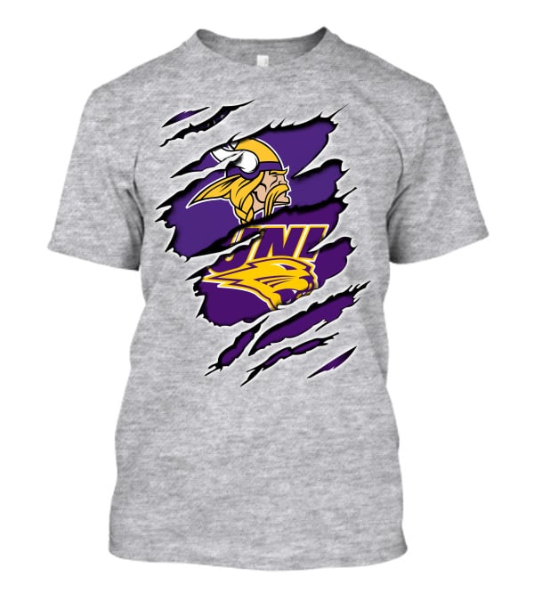 Vikings UNI Panthers Ripped Claw T-Shirt