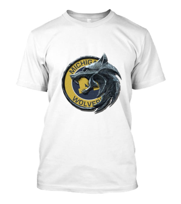 Michigan Wolverines Wolf Emblem Cht1Twnc2015 T-Shirt