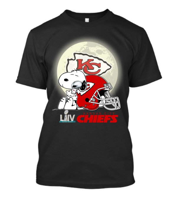 KCC Snoopy Kansas City Chiefs Super Bowl LIV T-Shirt