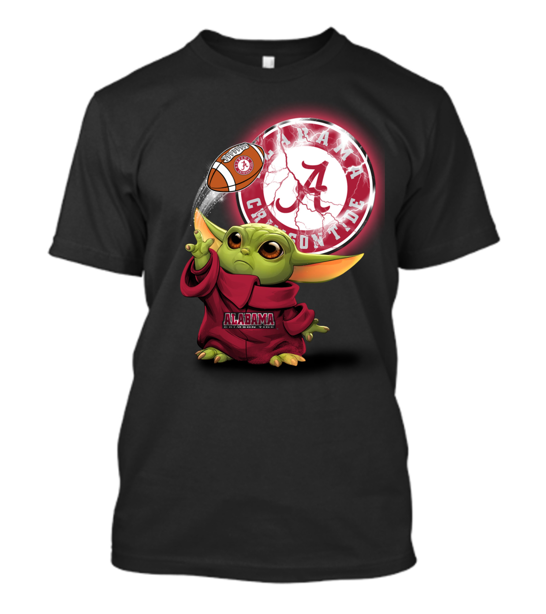 Alabama Crimson Tide Baby Alien Football Magic T-Shirt