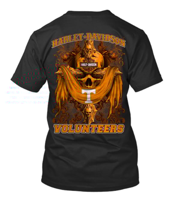 Harley Davidson Volunteers Tennessee Motorcycles T-Shirt