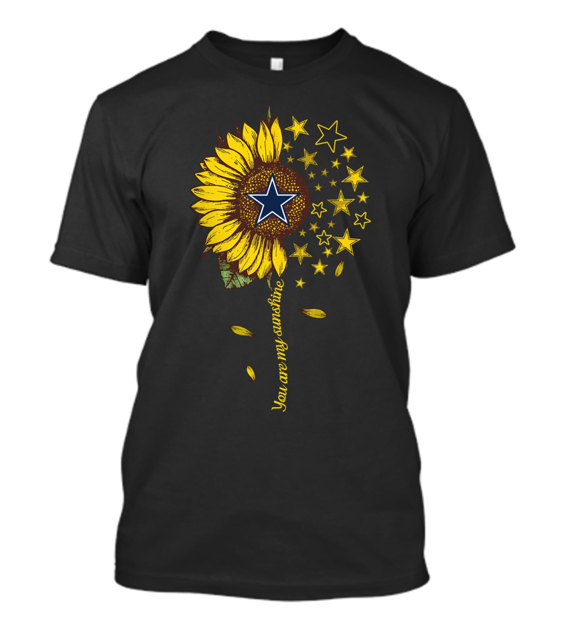 You Are My Sunshine Sunflower Star T-Shirt