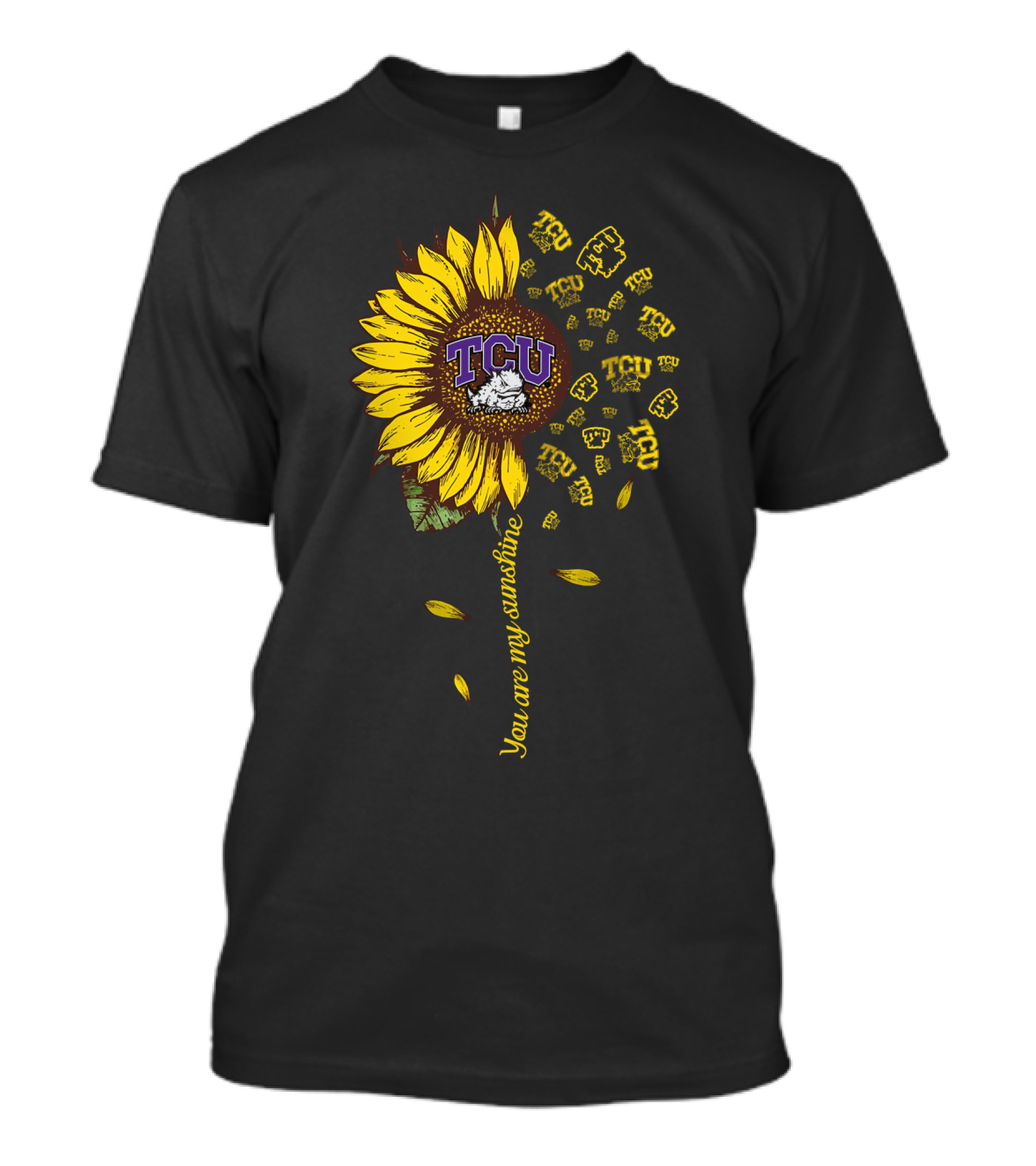 Tcu You Are My Sunshine Sunflower T-Shirt
