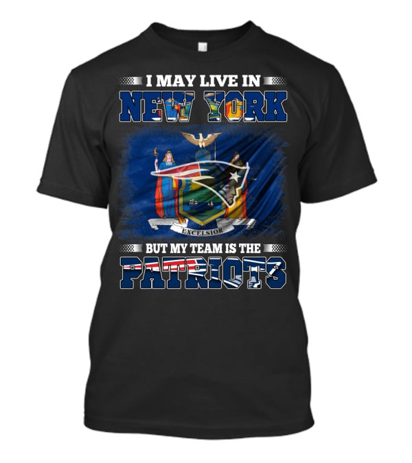 New York Loyal Resident Proud Patriots Team Fan T-Shirt