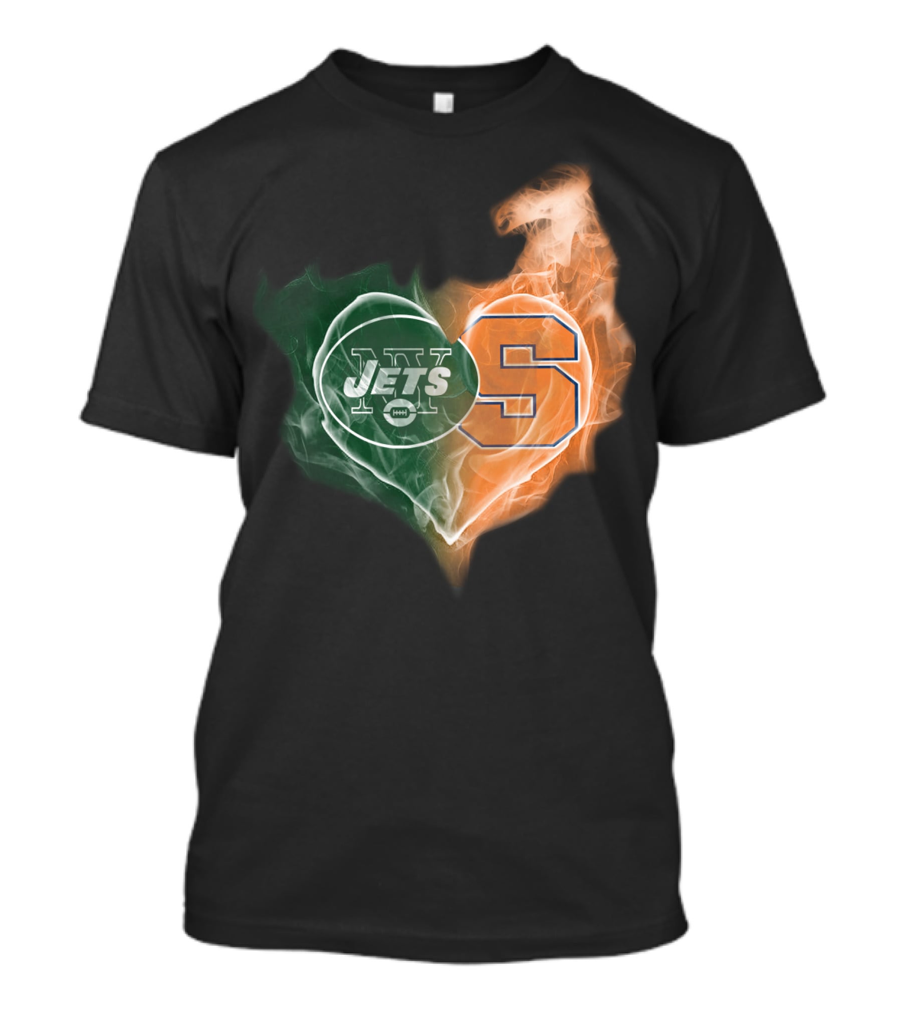 Jets Syracuse S Heart Fusion T-Shirt