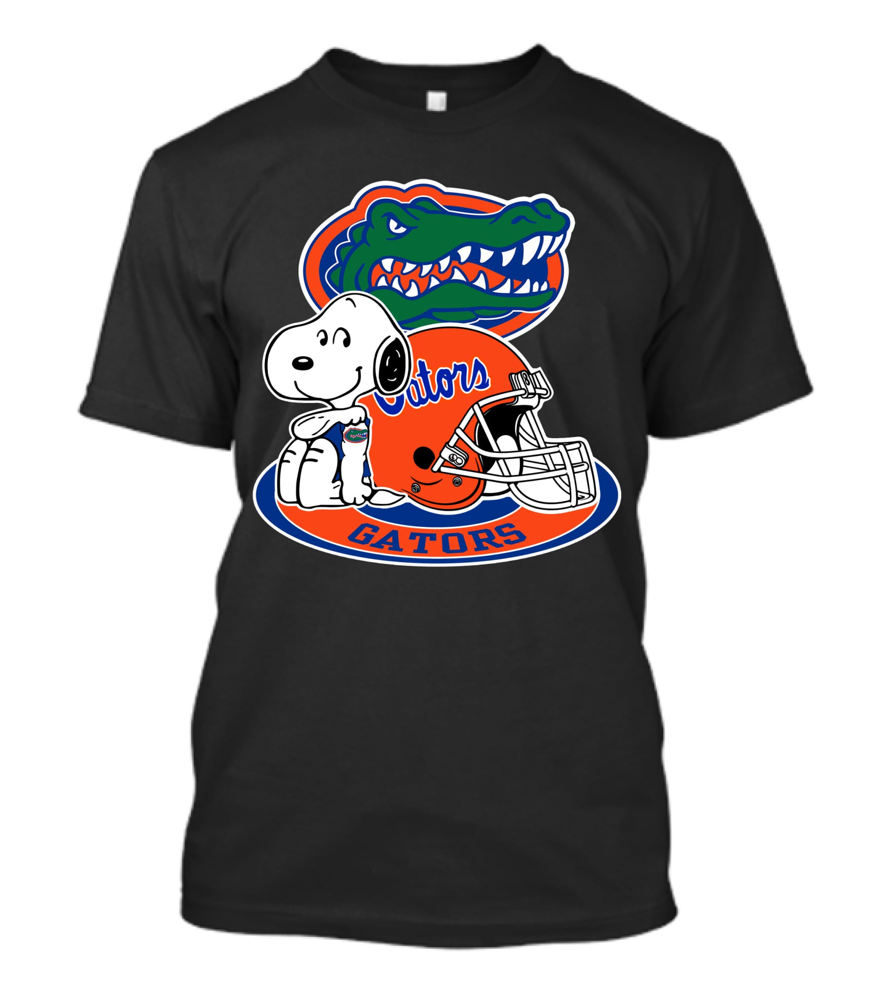 Florida Gators Snoopy Football Helmet Gators T-Shirt