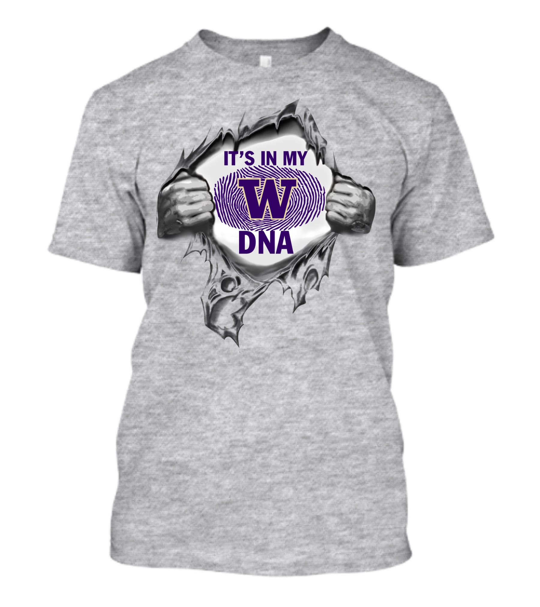 It's In My Dna W Washington Huskies T-Shirt