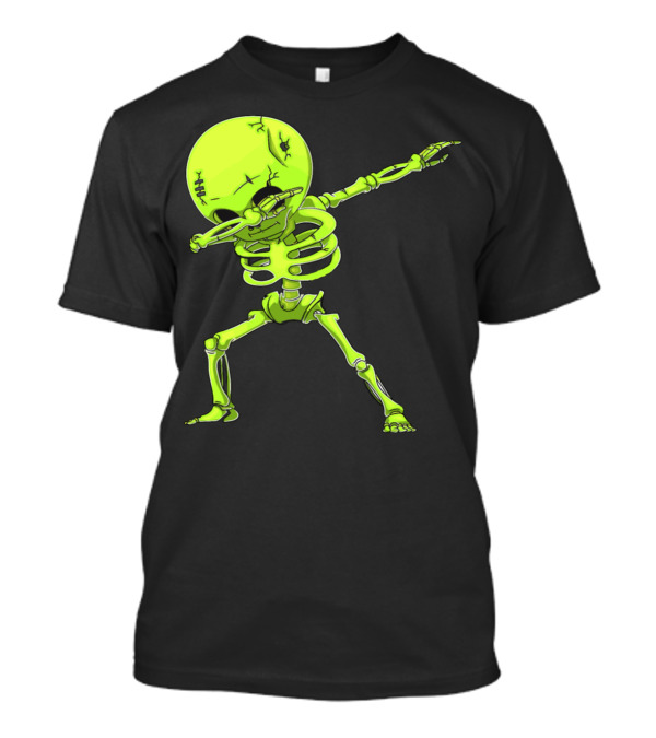 Come On Neon Dabbing Skeleton T-Shirt