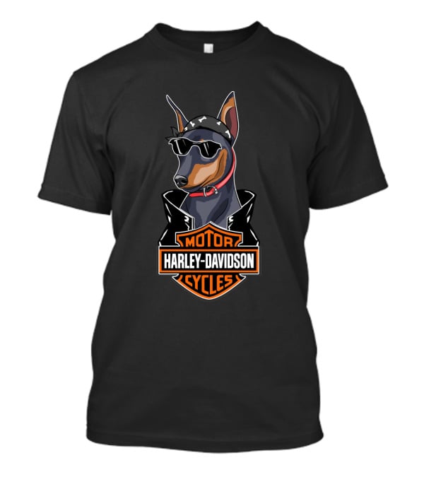 Harley Davidson Min Pins Motorcycle Club T-Shirt