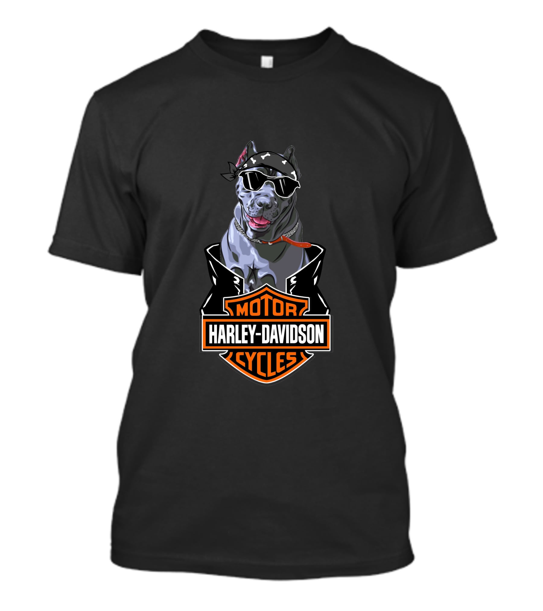 Harley Davidson Cane Corsos Motorcycles T-Shirt