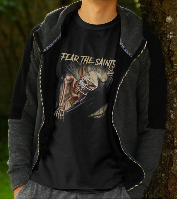 Fear The Saints New Orleans 515NFL L1MTH T-Shirt