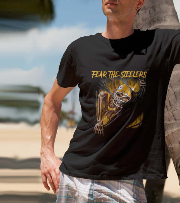 Fear The Steelers Pittsburgh 515NFL L1MTH T-Shirt