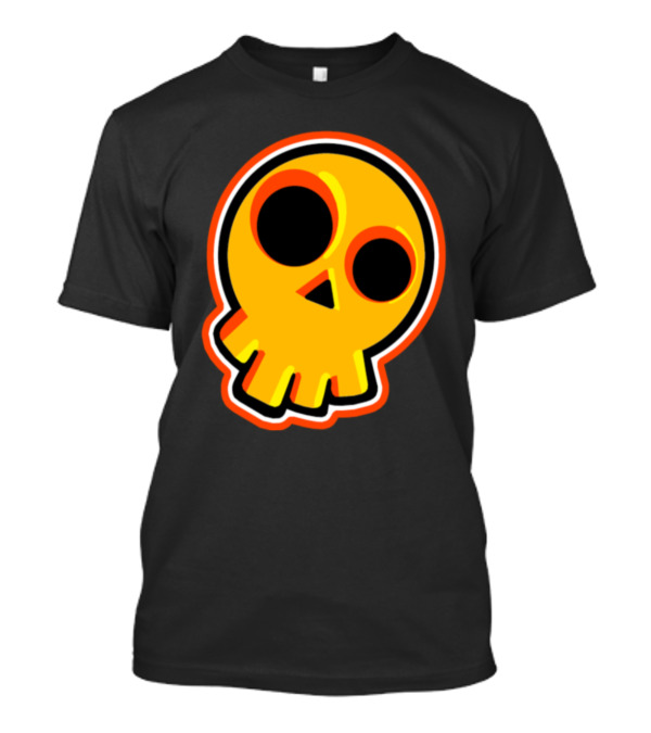 Brawl Stars Skull Icon SKELETON SPECTRUM IMAGE T-Shirt