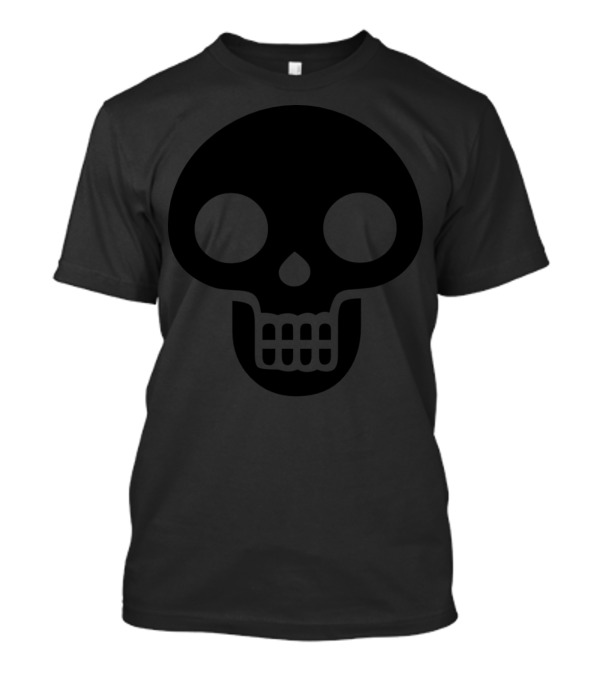 Simple Skull Black T-Shirt